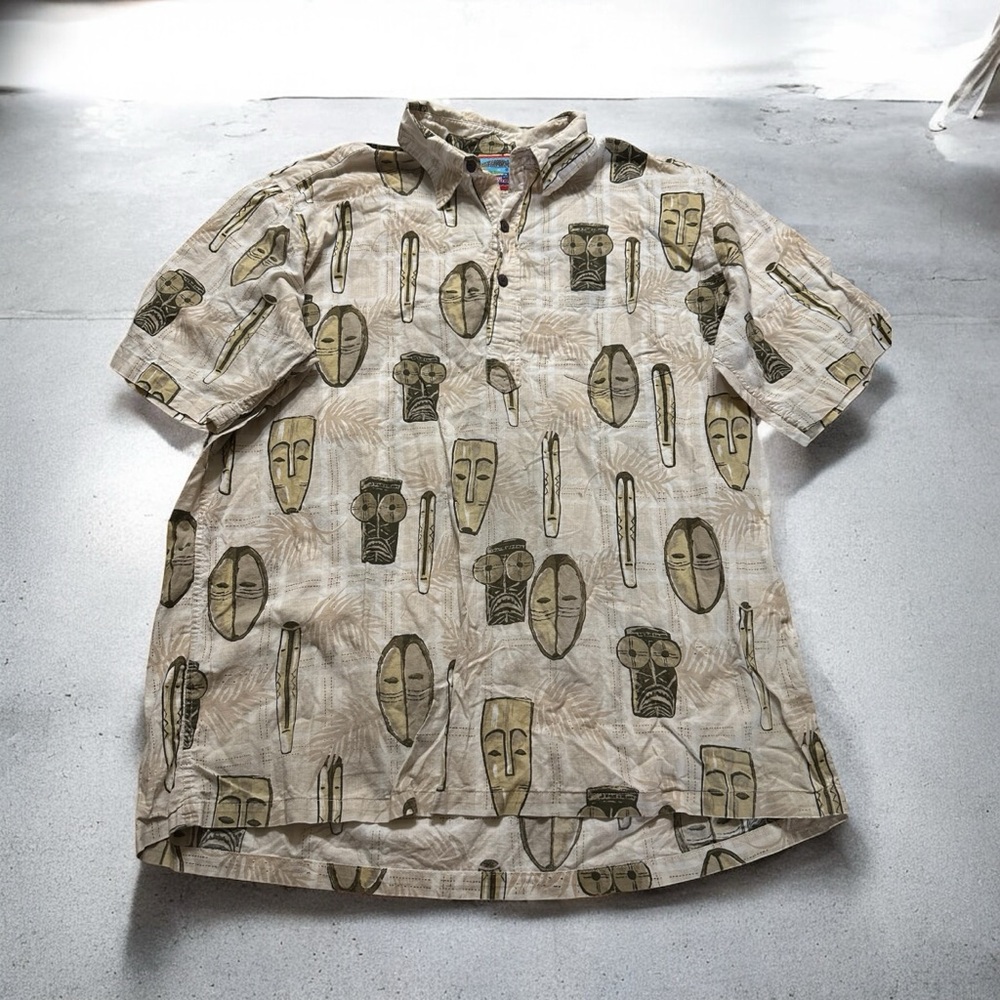 Reyn Spooner Hawaiian Shirt Size XL